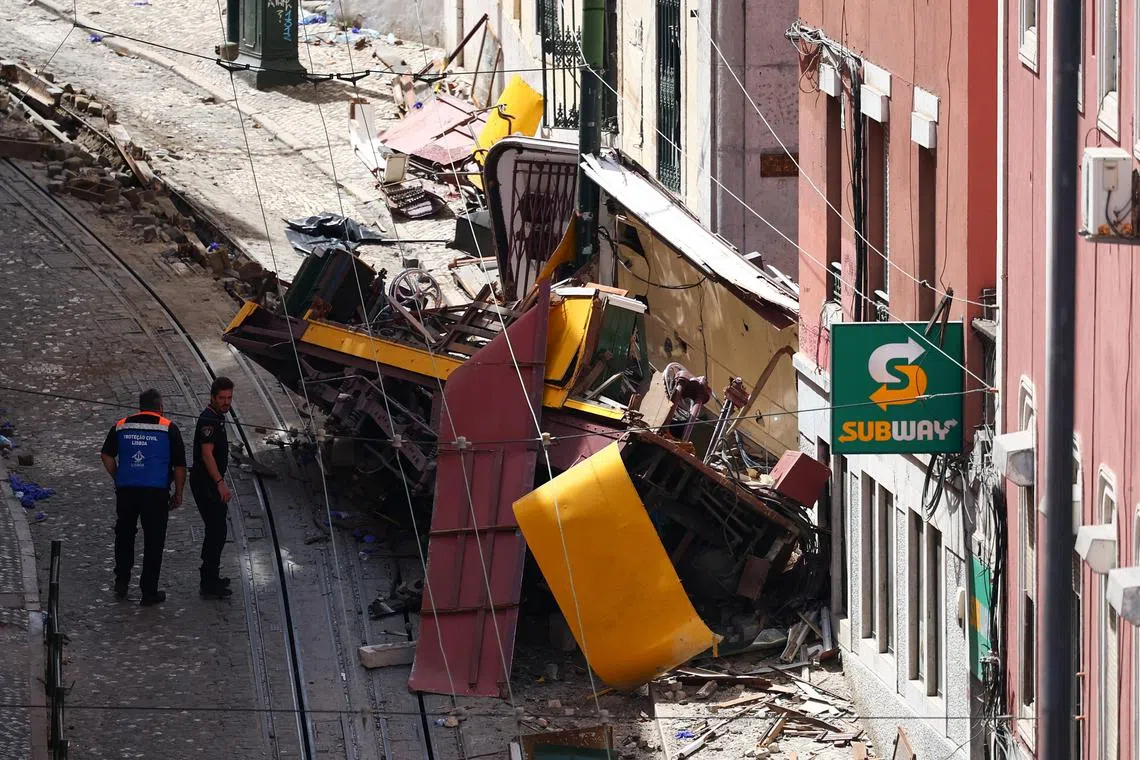 A traction cable was found to have snapped in the accident, which left 16 people dead from 10 countries, including Portugal.