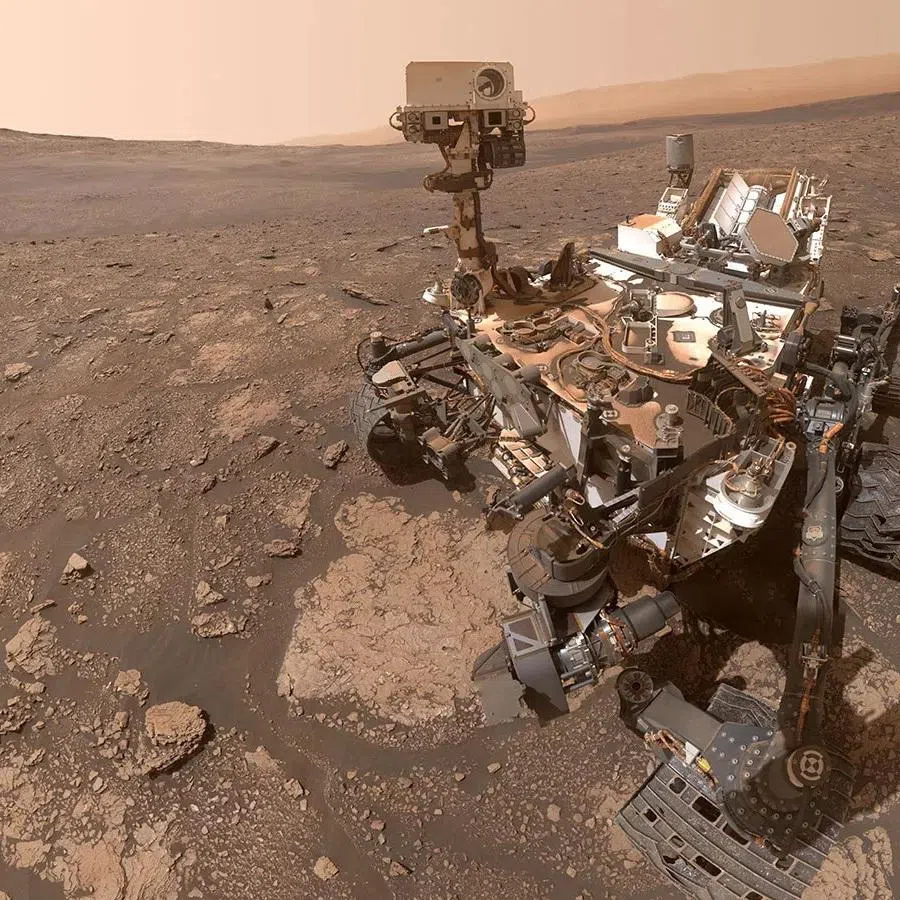 Five of the seven diverse organic compounds confirmed by the rover in rock that formed in a dried lakebed near the planet’s equator had never previously been identified on Mars.