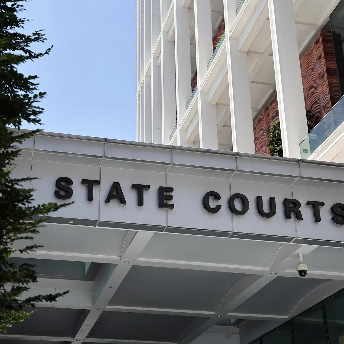Facade of State Courts taken May 9, 2024. use for State Courts stories, court, crime.