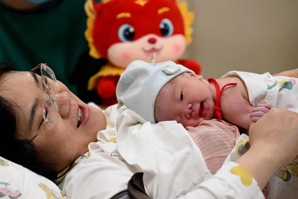 A hospital in the north-western Shaanxi province reported a 72 per cent increase in new births compared to 2023.