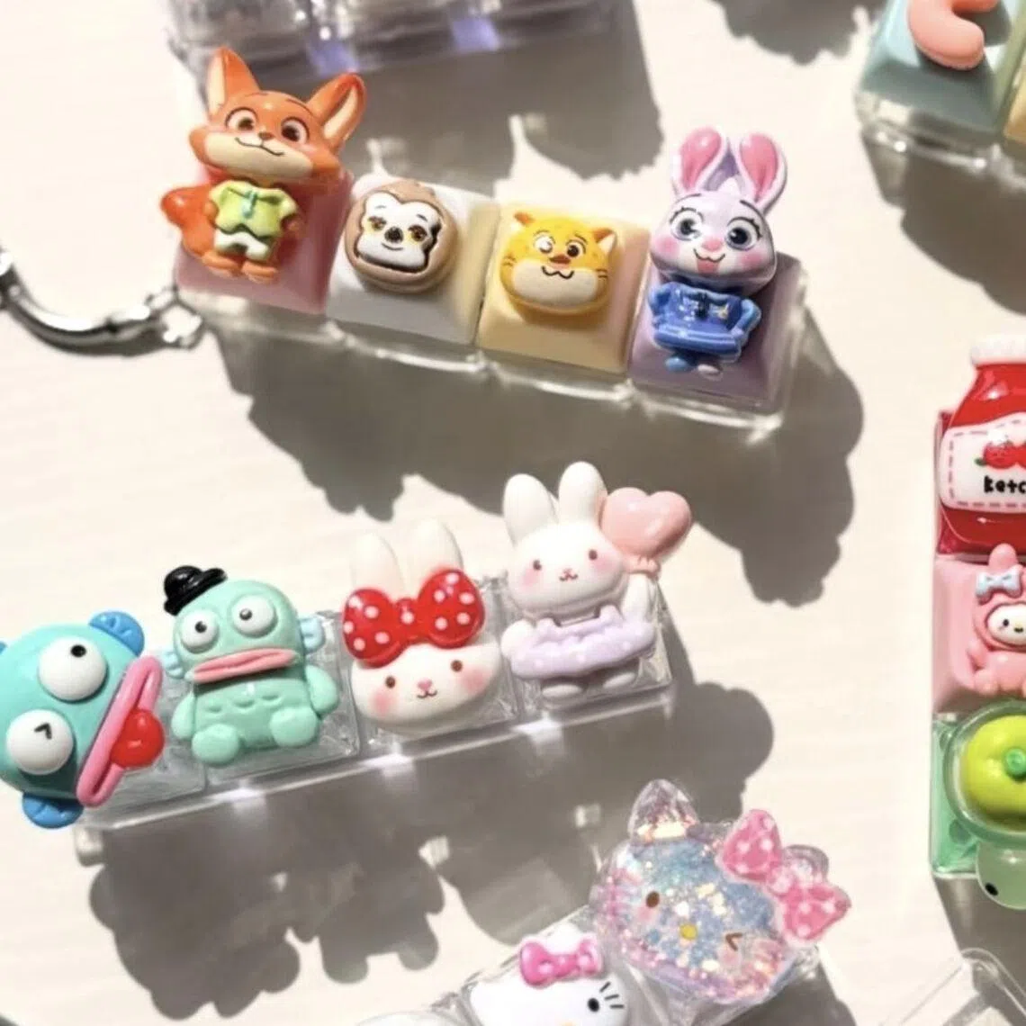 Objects such as tactile keycap keyrings are emerging as everyday tools for managing stress.