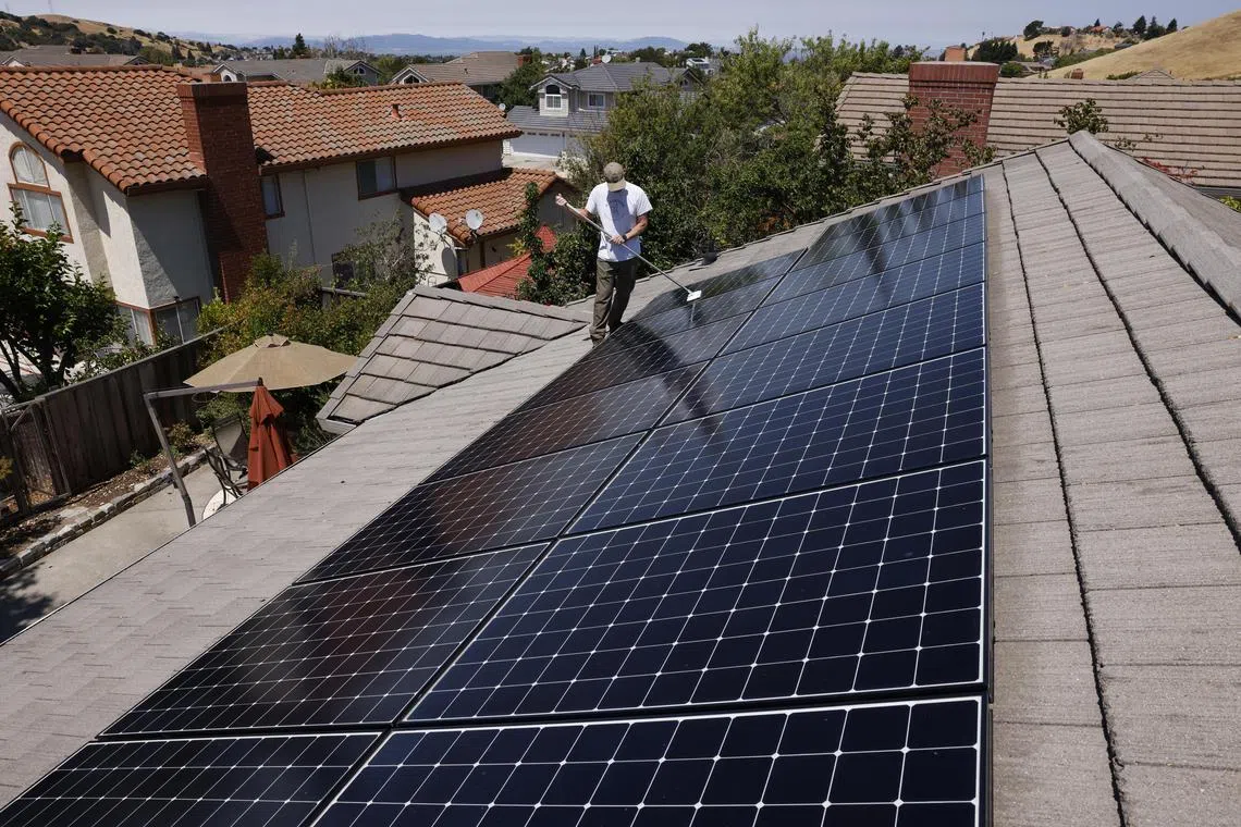 A group of solar panel manufacturers in the US has accused companies in Indonesia, India, Laos of dumping cheap goods on the market to undercut new American factories.