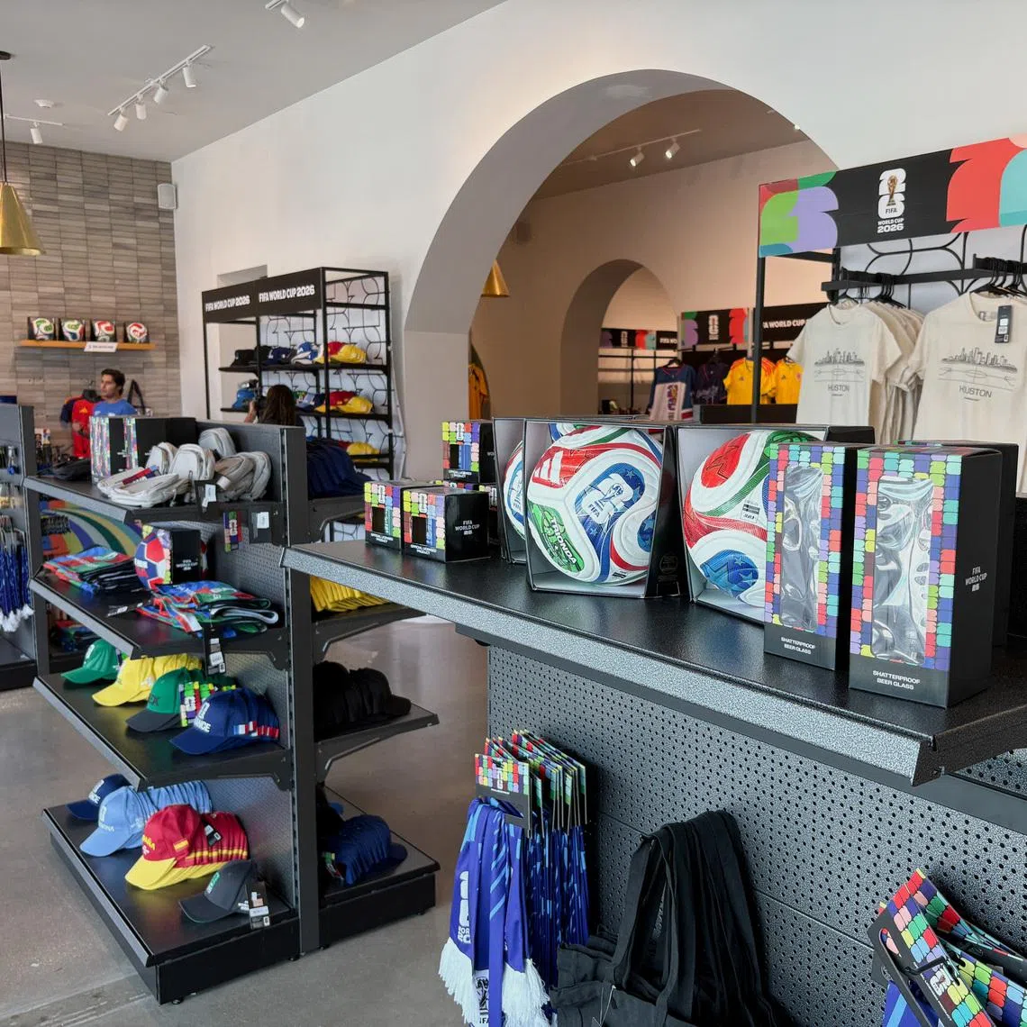 The official FIFA World Cup Store in Houston, Texas, US, July 2.