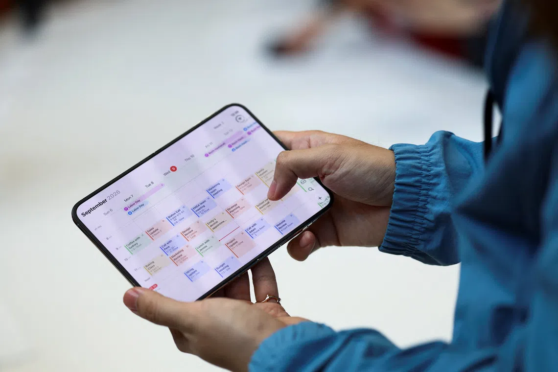 The Duo unfolds from a 5.4-inch outer display into a 7.6-inch inner screen — the largest display ever put on the iPhone.