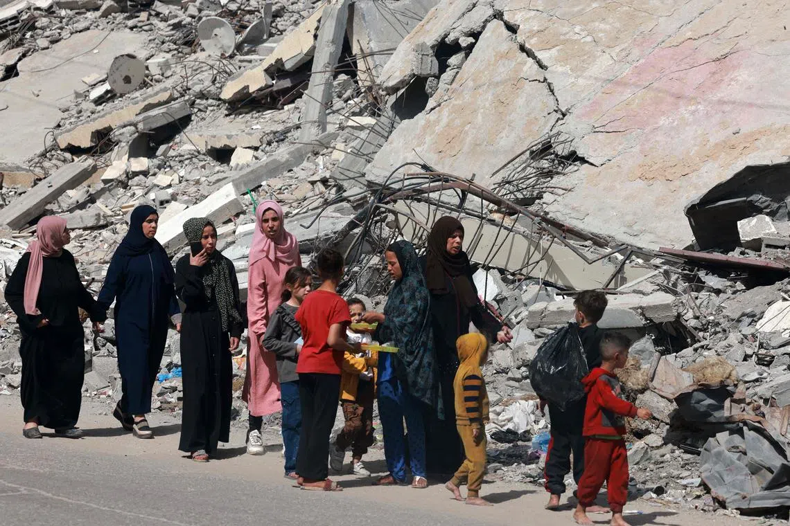 Israeli Prime Minister Benjamin Netanyahu has vowed not to be deterred from a Rafah offensive.