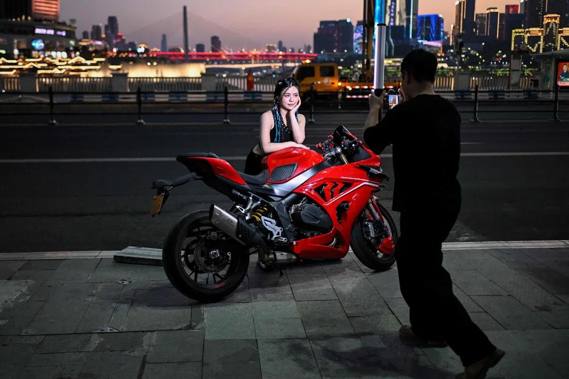 Tourists chase high-octane thrill in China’s trending biker capital of Chongqing