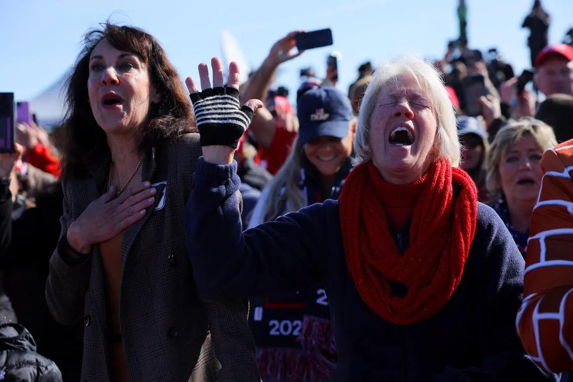 A tiny fraction of the US populace in a handful of states will likely decide who becomes the next president.