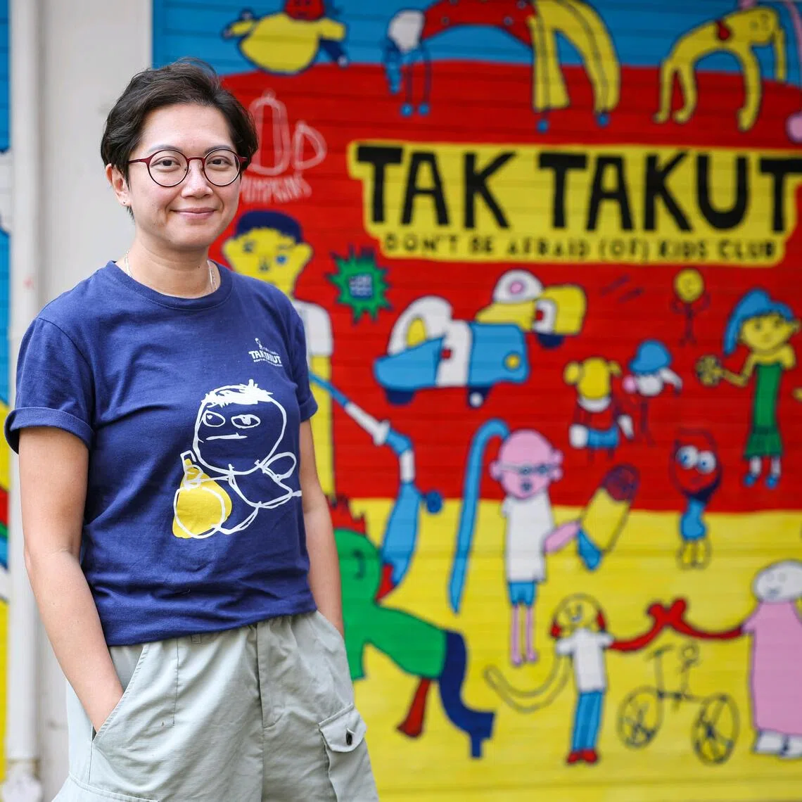 3Pumpkins founder and executive director Lin Shi Yun at the Tak Takut Kids Club branch at Lengkok Bahru.
