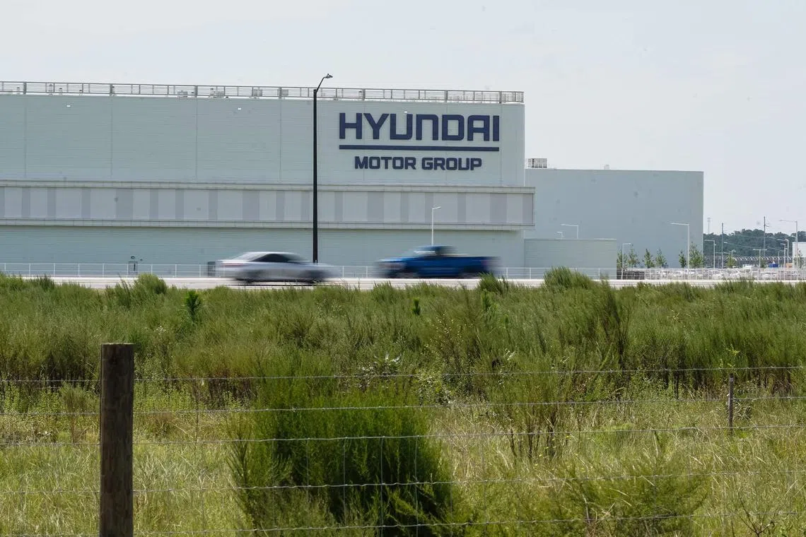 The Hyundai Metaplant in Ellabell, Georgia that was raided by US immigration on Sept 4, 2025. 