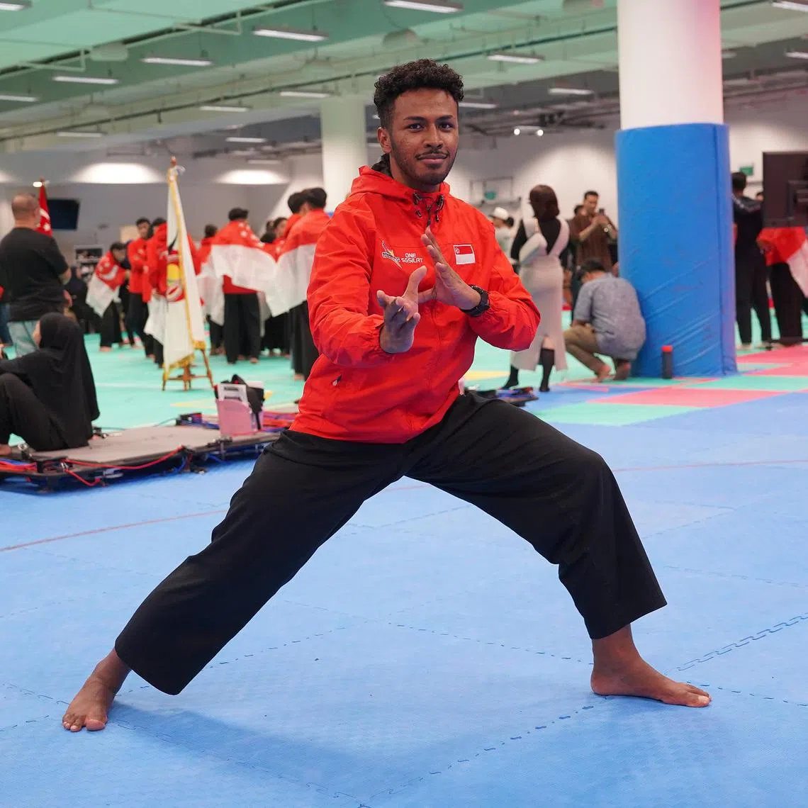 Sheik Ferdous Sheik Alau’ddin, pictured in a file photo, wins gold at the World Pencak Silat Championships.

