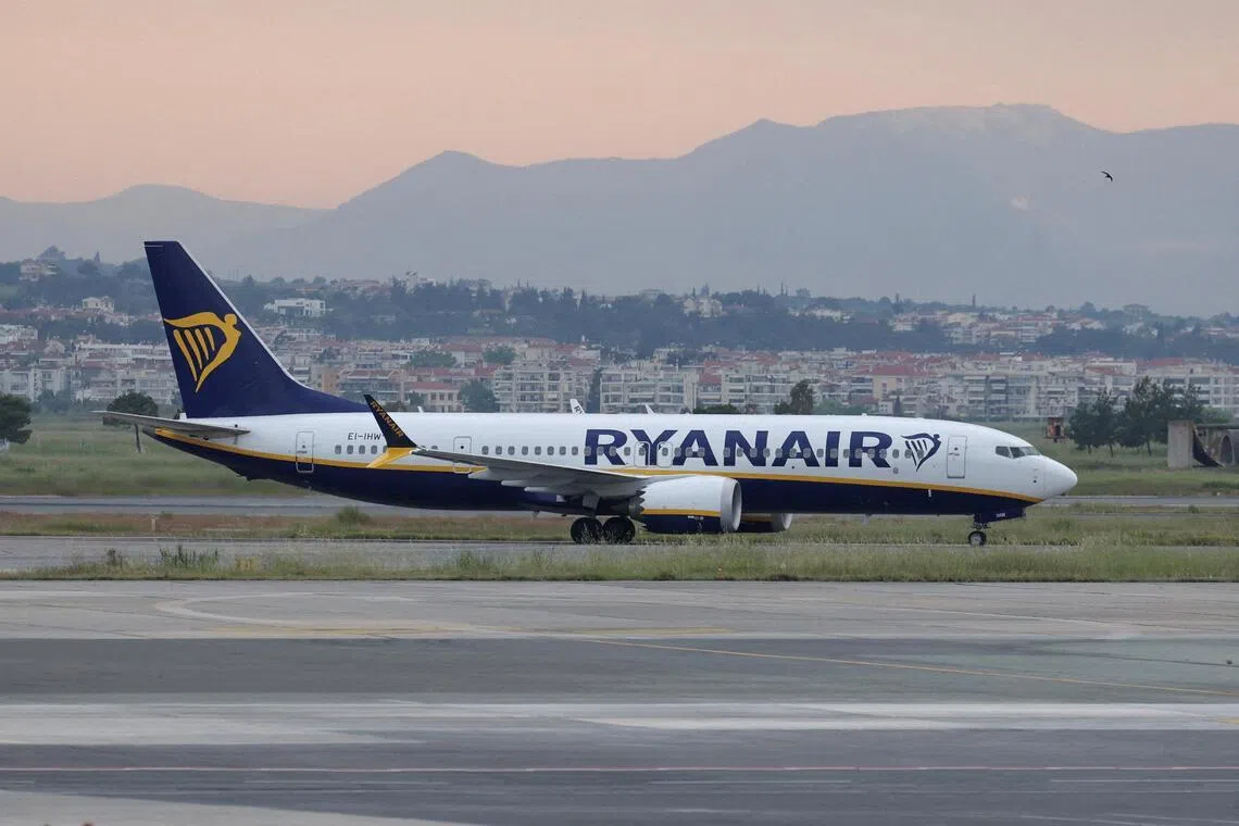 The Irish carrier Ryanair requires at least one parent to sit with children aged two to 11 during a flight.