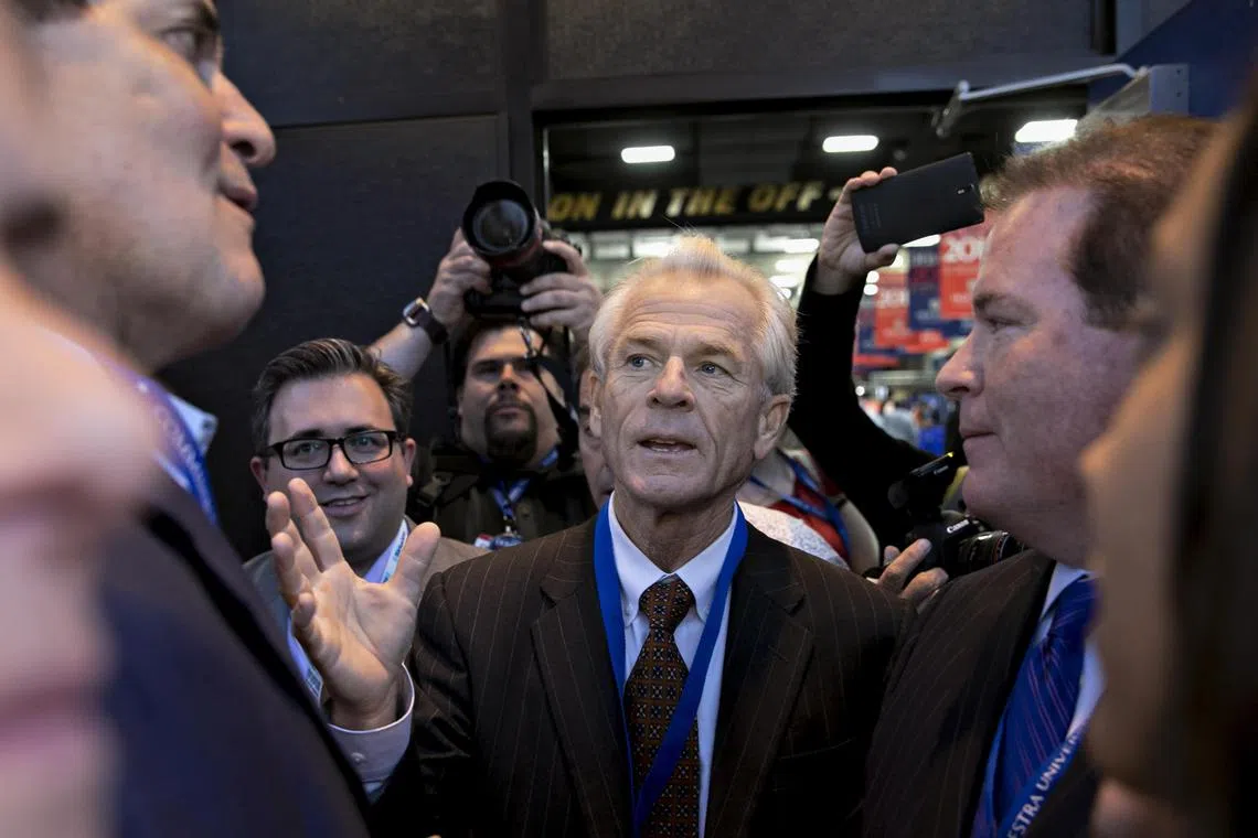 Peter Navarro WAS former president Donald Trump’s senior economic adviser.