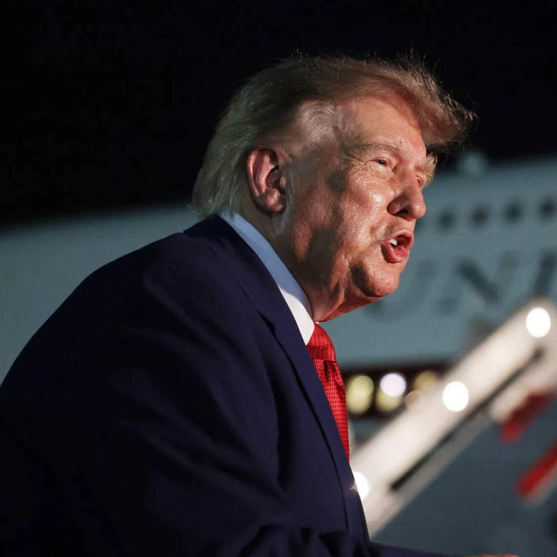 Trump confirmed he covertly switched planes upon his departure from Turkey.
