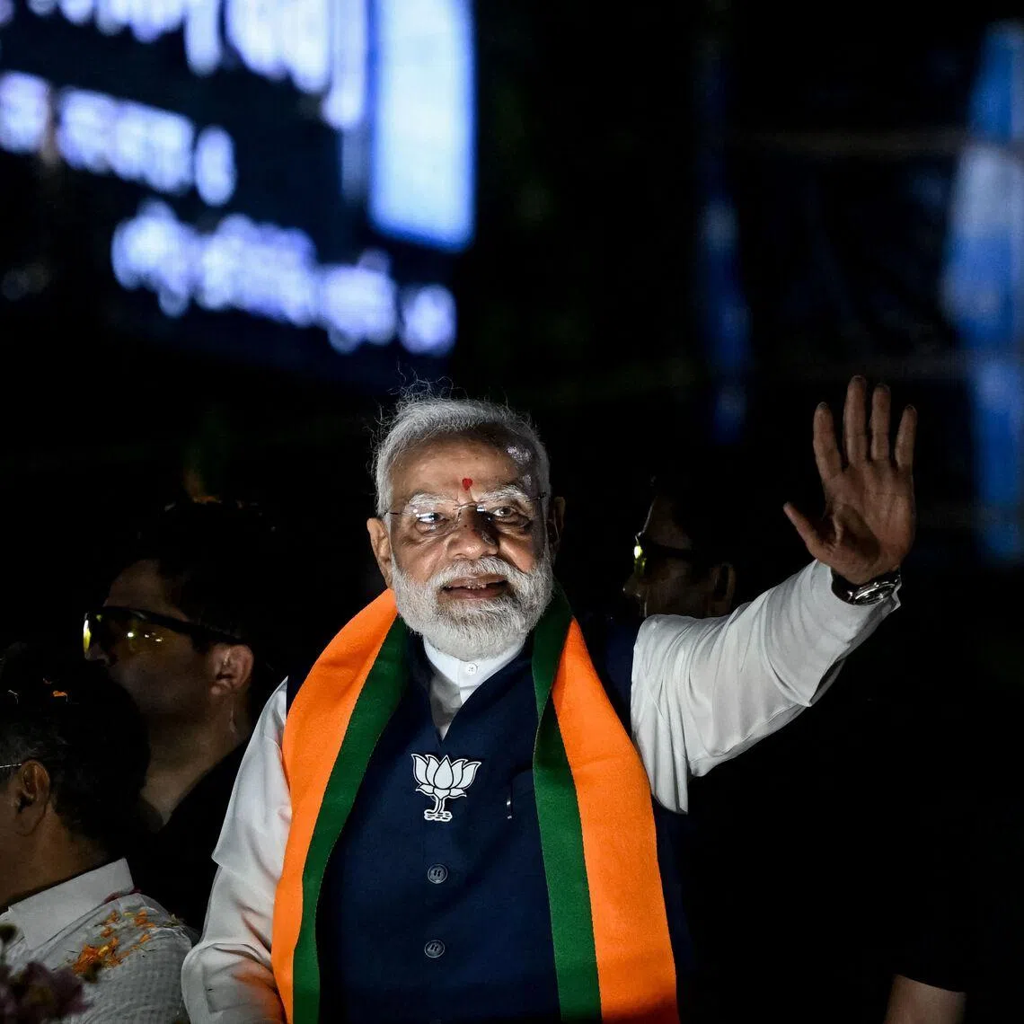 Indian Prime Minister Narendra Modi's BJP party is now 10 short of a simple majority in the Rajya Sabha house.