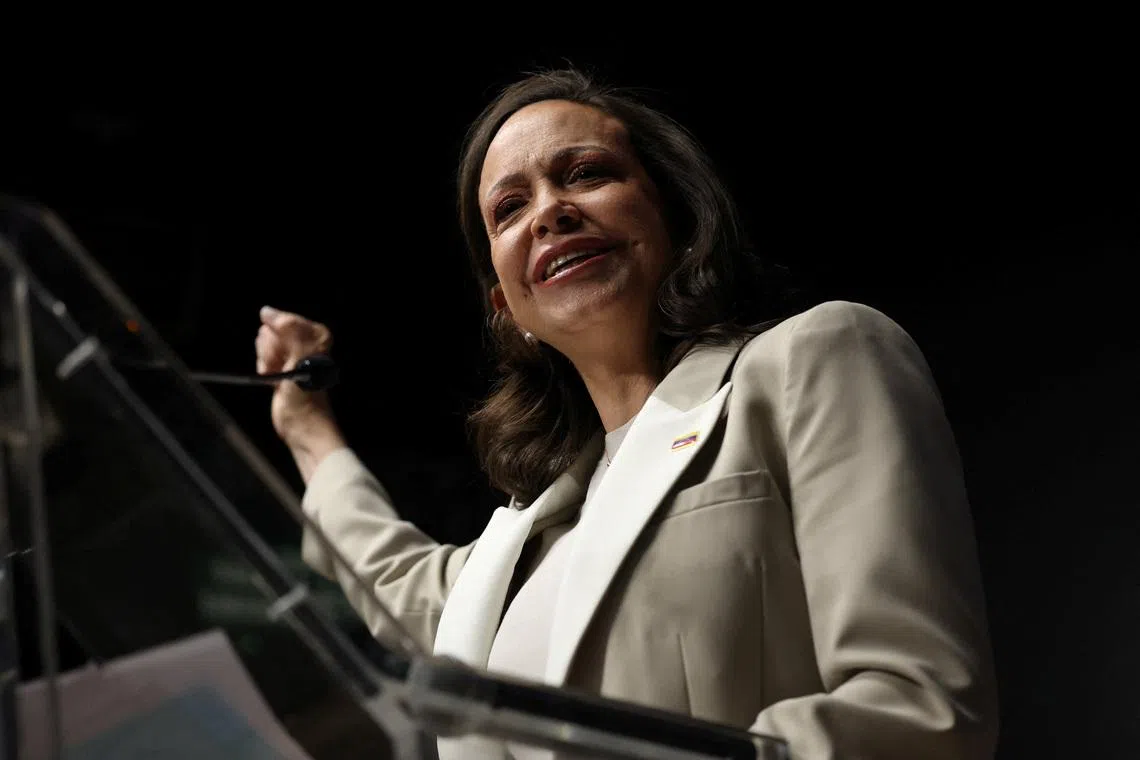 Venezuela's Machado says Spanish PM's leftist summit reason for not meeting him