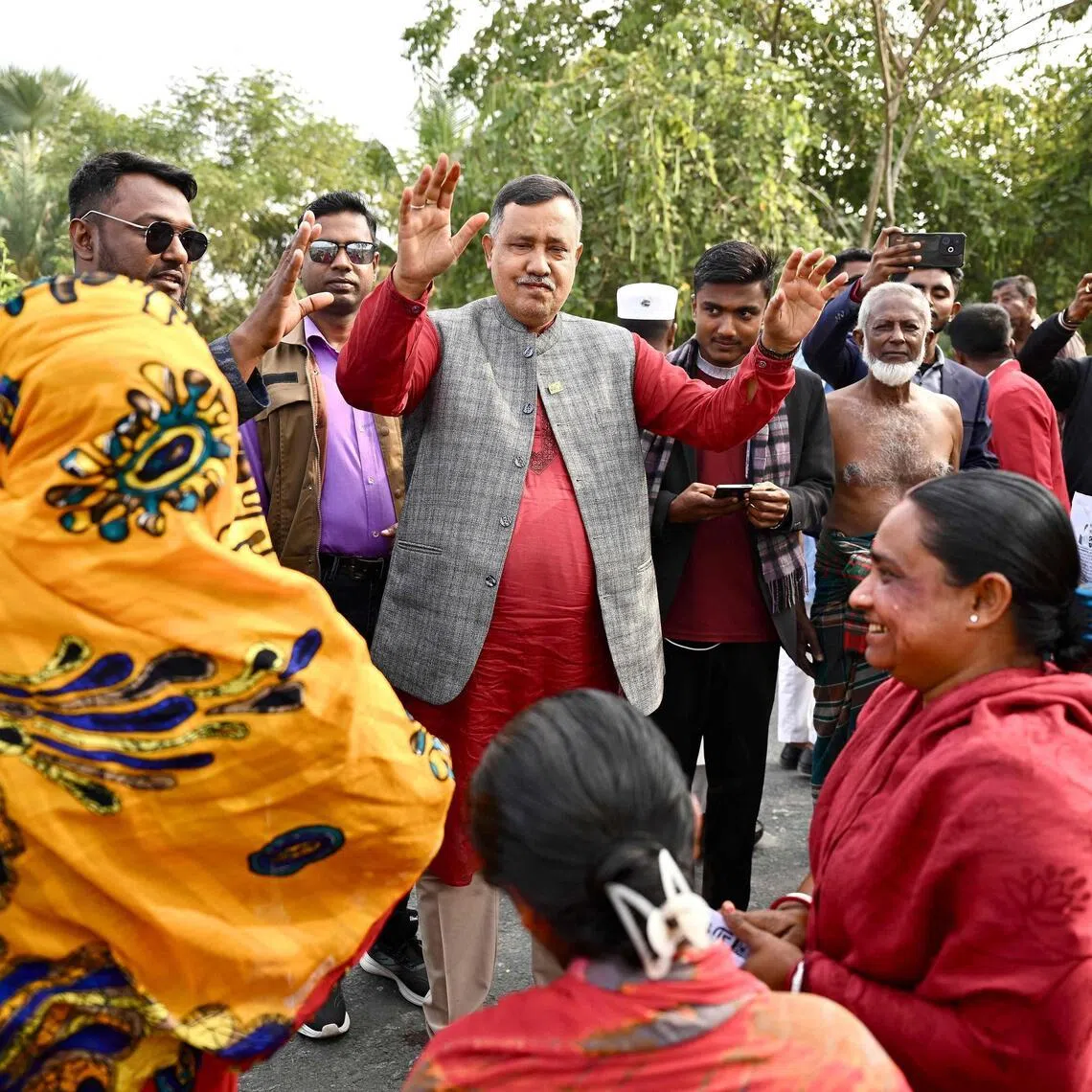 Jamaat-e-Islami party nominated Krishna Nandy from a Hindu‑majority constituency long held by the Awami League..