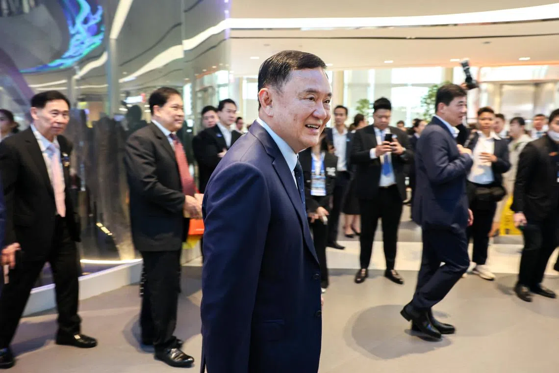 Thailand’s most prominent businessmen, politicians and diplomats turned up at a dinner event last week to listen to former leader Thaksin Shinawatra share his vision for the nation.