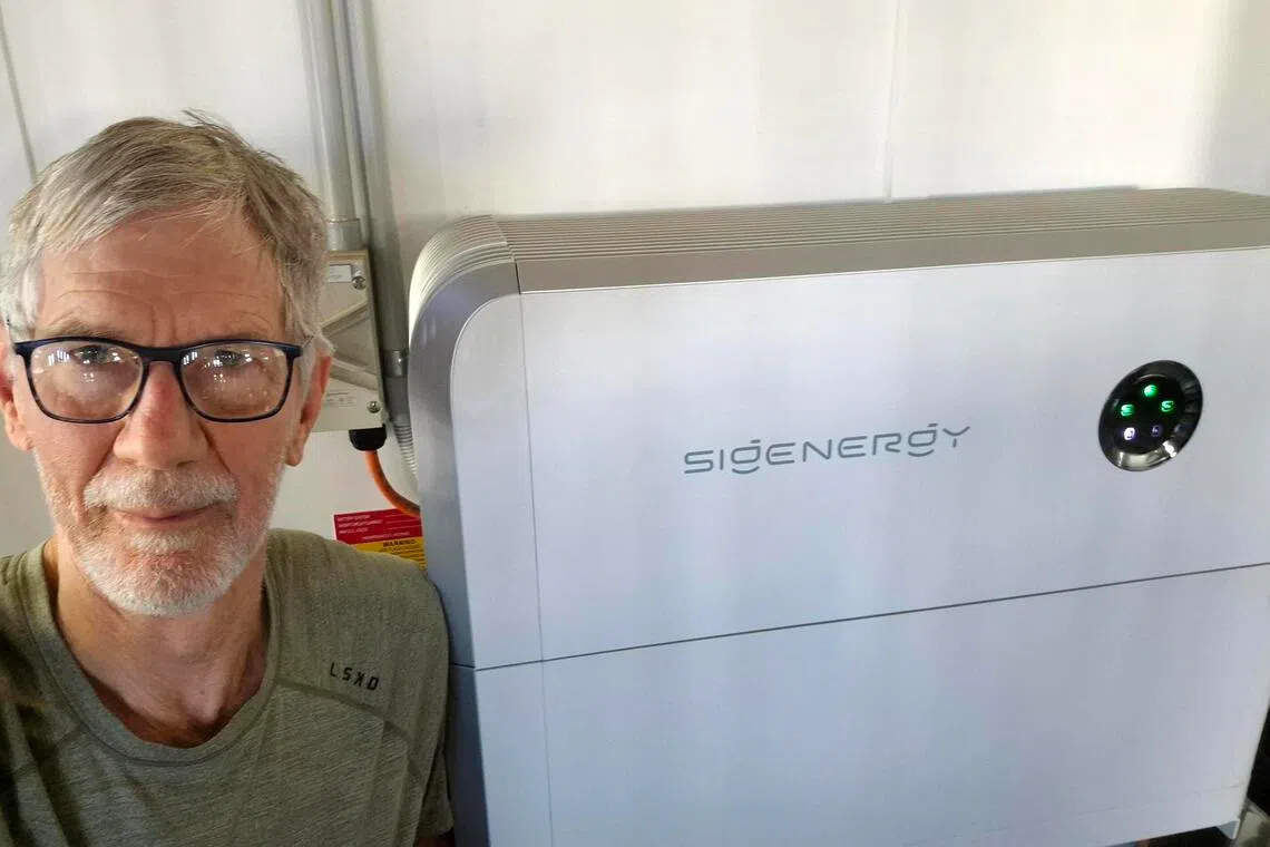 Brisbane homeowner David King installed solar panels and an 8 kilowatt-hour battery in July 2025, cutting his monthly bill from about A$80 to A$10 to A$20.