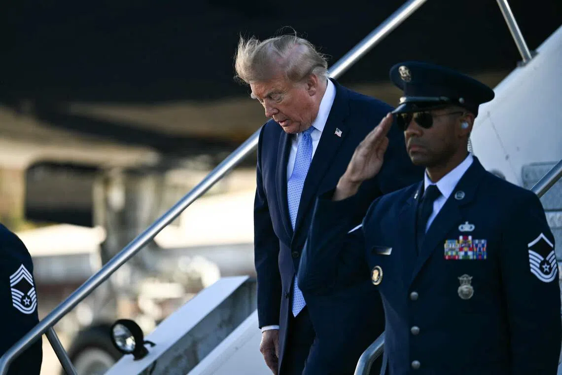 straitstimes.com - Trump hits back at Obama over Saddam 'Cheesecake Factory' jab