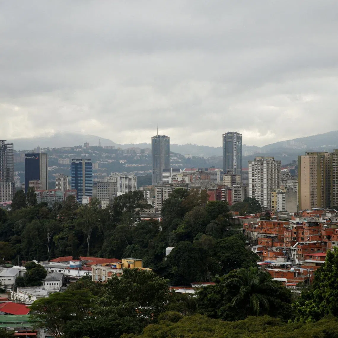 FILE PHOTO: A view of the city of Caracas, in Caracas, Venezuela January 19, 2026. REUTERS/Leonardo Fernandez Viloria/File Photo