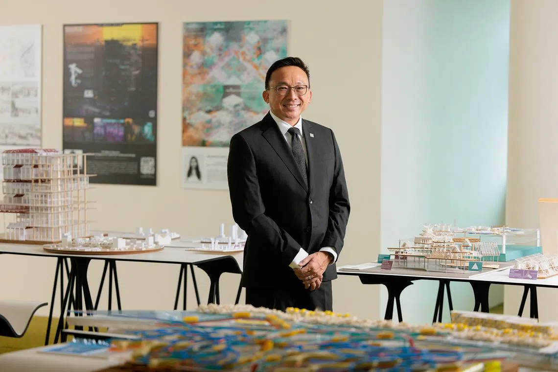 Award-winning architect Khoo Peng Beng will start a new role as a Professor of Practice at the Singapore University of Technology and Design on Jan 1. 