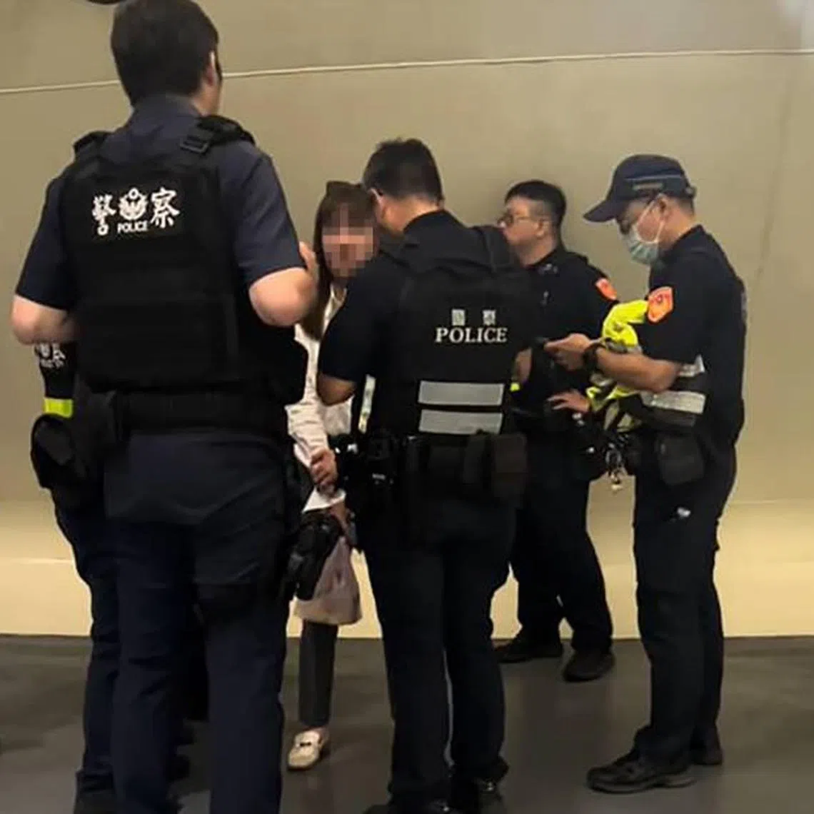 Singaporean Cassandra Low assisting police in Taiwan with investigations after she showed up at one of singer Olivia Tsao's performances in April 2025.
