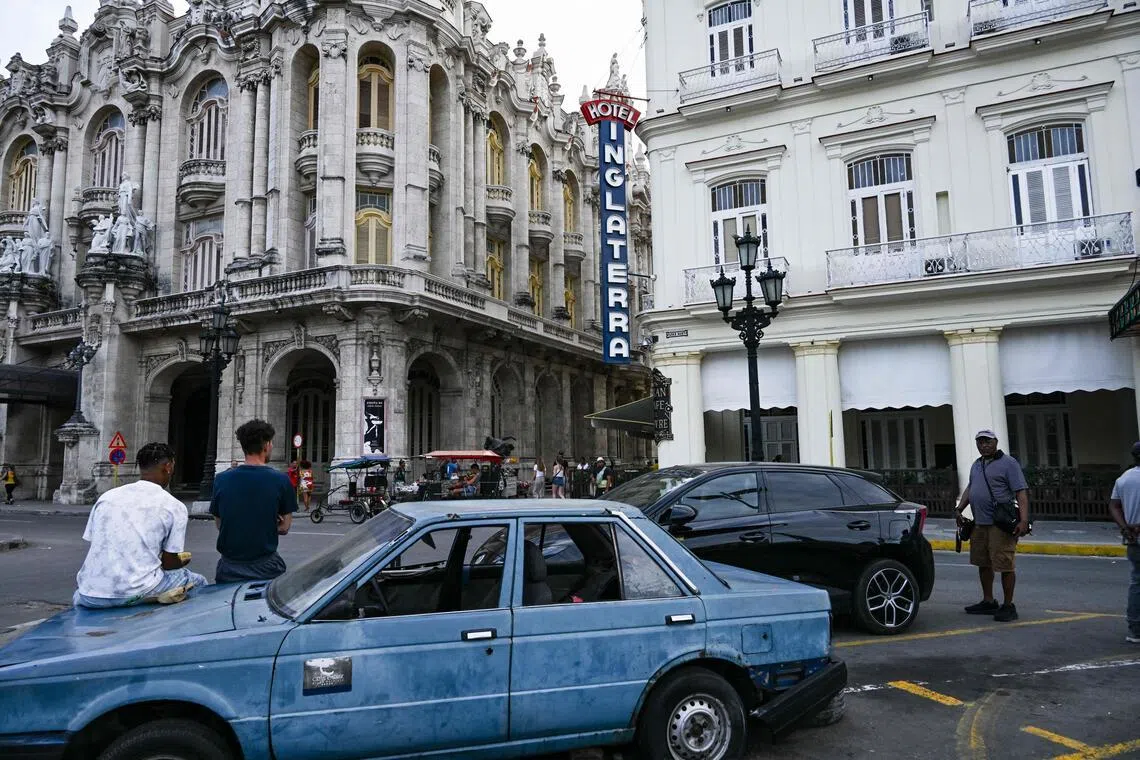 Mr Trump wants to use American economic pressure to make the island nation financially dependent on Washington.