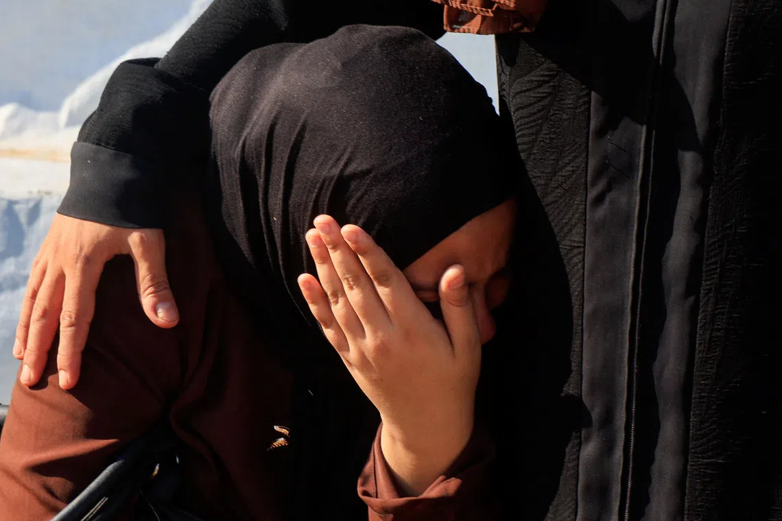 Israeli strikes in Gaza kill two people, including a child, medics say
