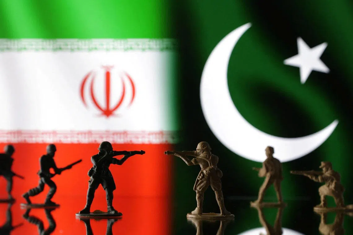 The Iran-Pakistan flare-up deepened worries about Middle East instability. 
