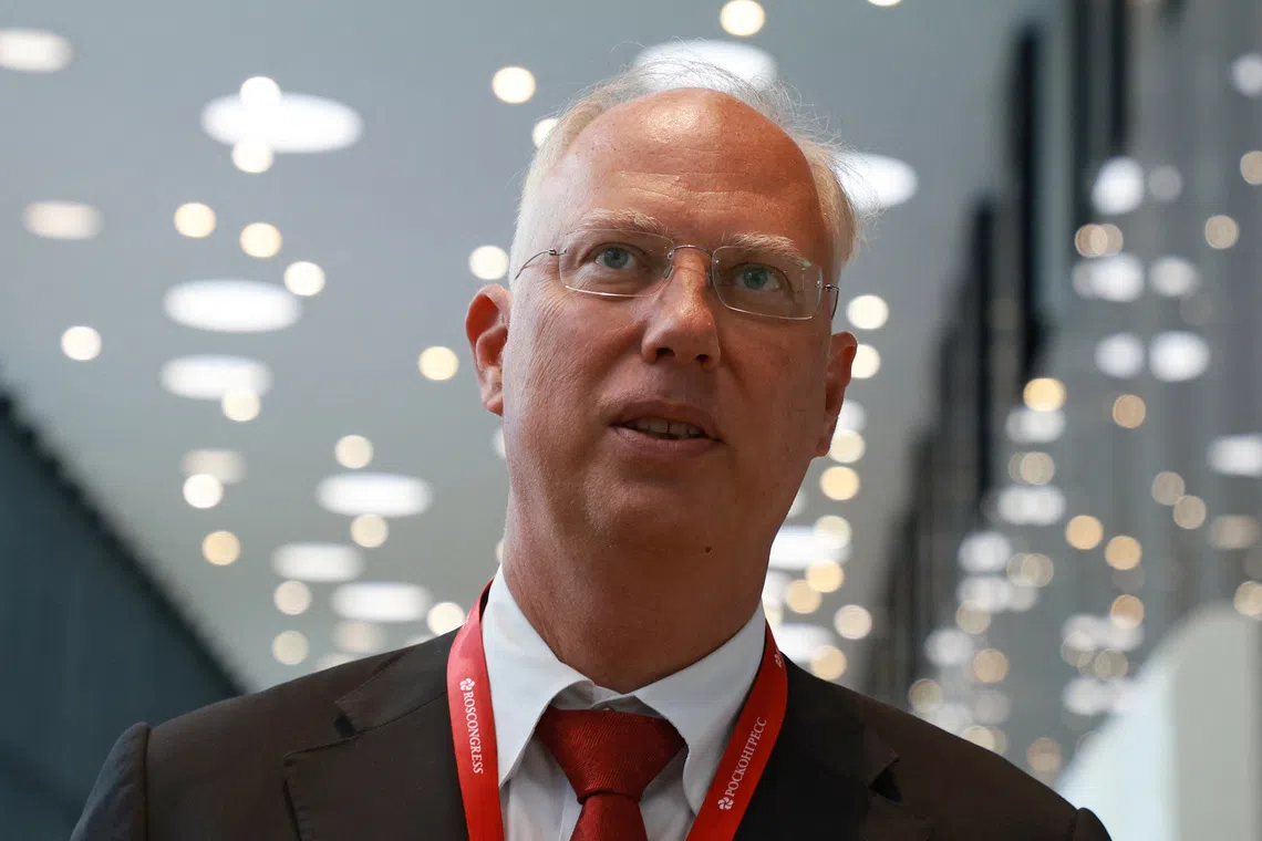 Head of the Russian Direct Investment Fund Kirill Dmitriev attends the St. Petersburg International Economic Forum (SPIEF) in Saint Petersburg, Russia June 19, 2025. REUTERS/Anton Vaganov
