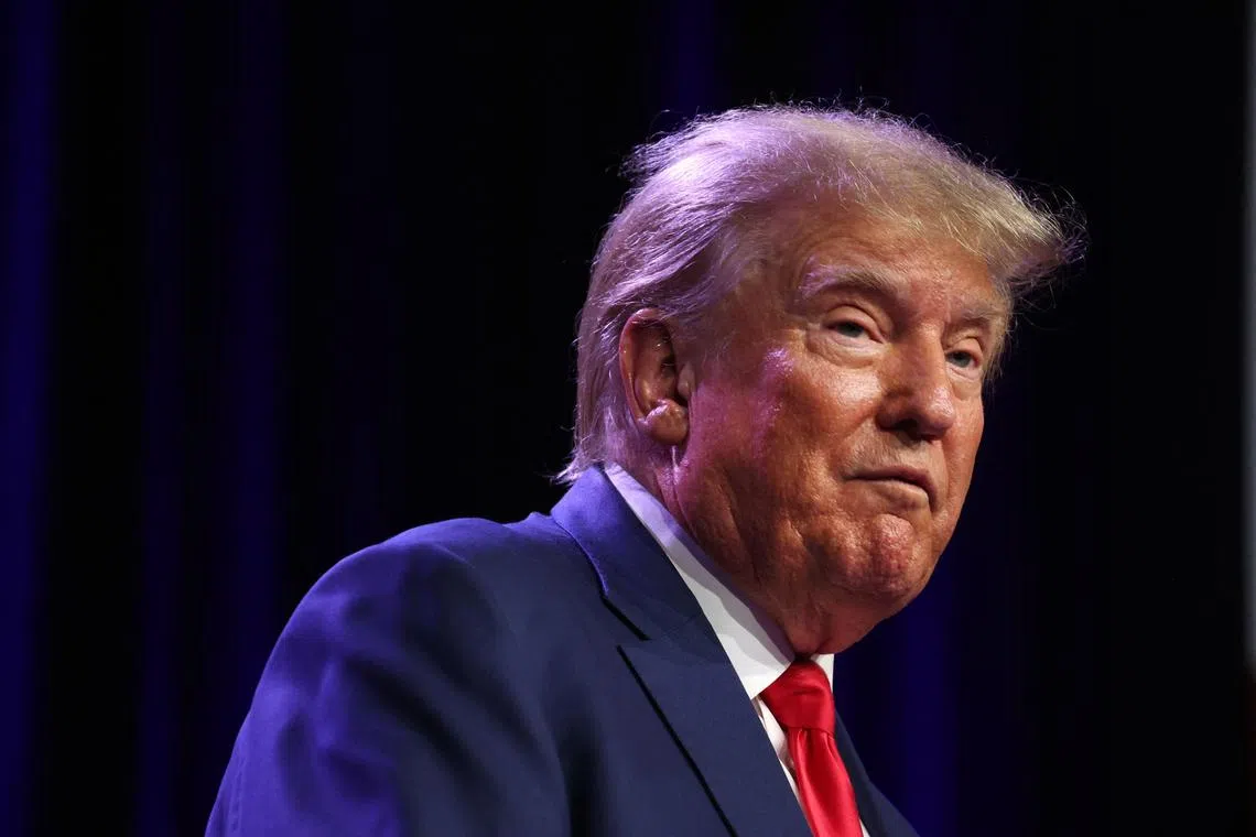 Trump said the network’s use of the phrase the “Big Lie” was a “deliberate effort" by CNN to link him with Adolf Hitler.