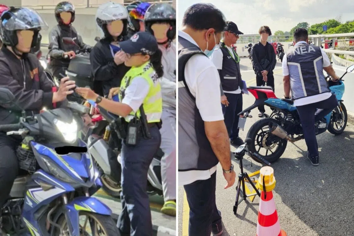 The multi-agency enforcement operations was carried out on Oct 14 at the Tuas Checkpoint.