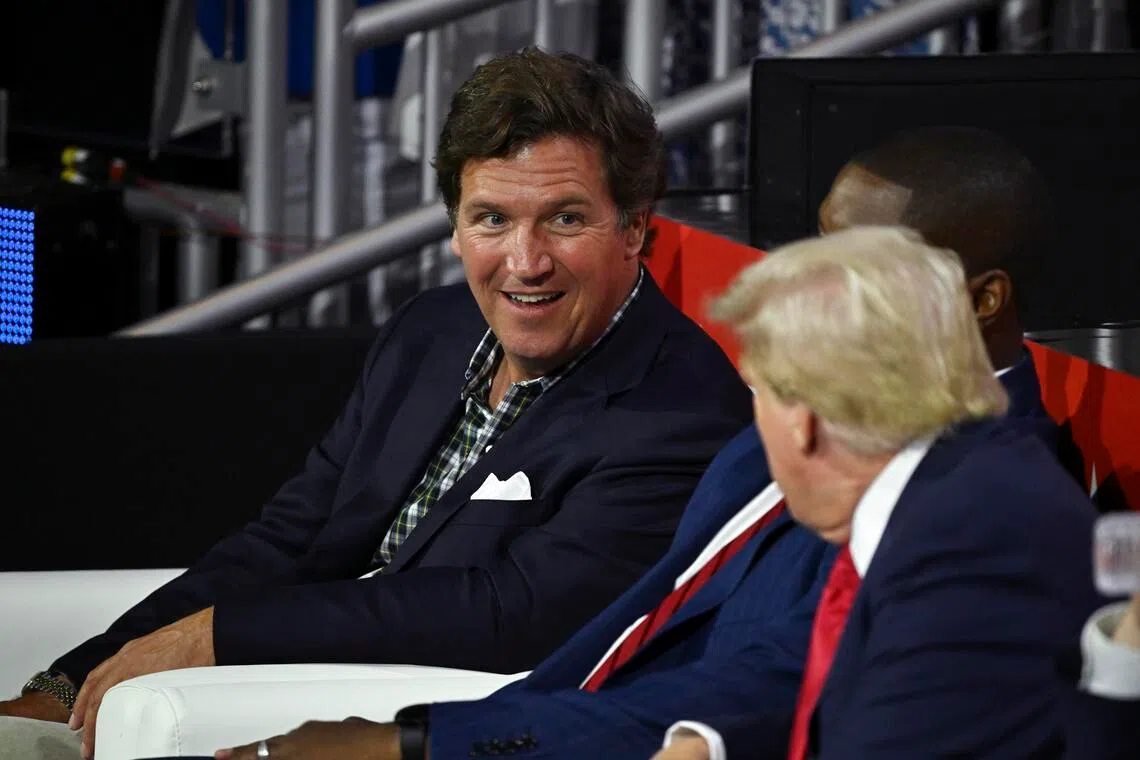 Tucker Carlson says he is ‘tormented’ by his past support for Trump