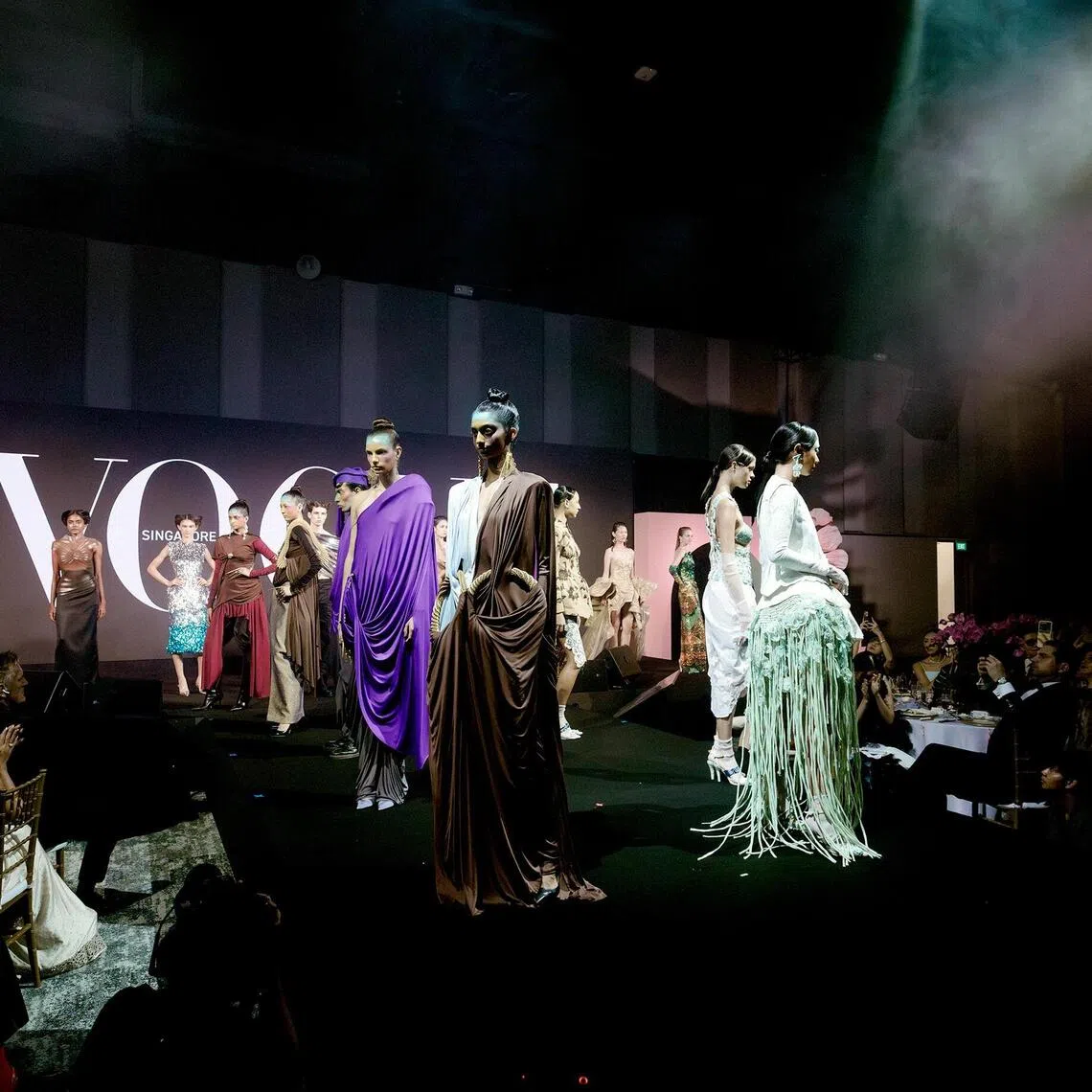 Vogue Singapore put on a runway show of four regional designers at its fifth anniversary gala on Oct 18.