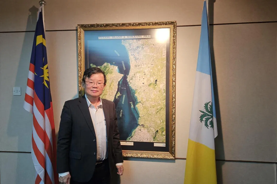 whdap - Penang Chief Minister Chow Kon Yeow

Credit: ST/Lu Wei Hoong