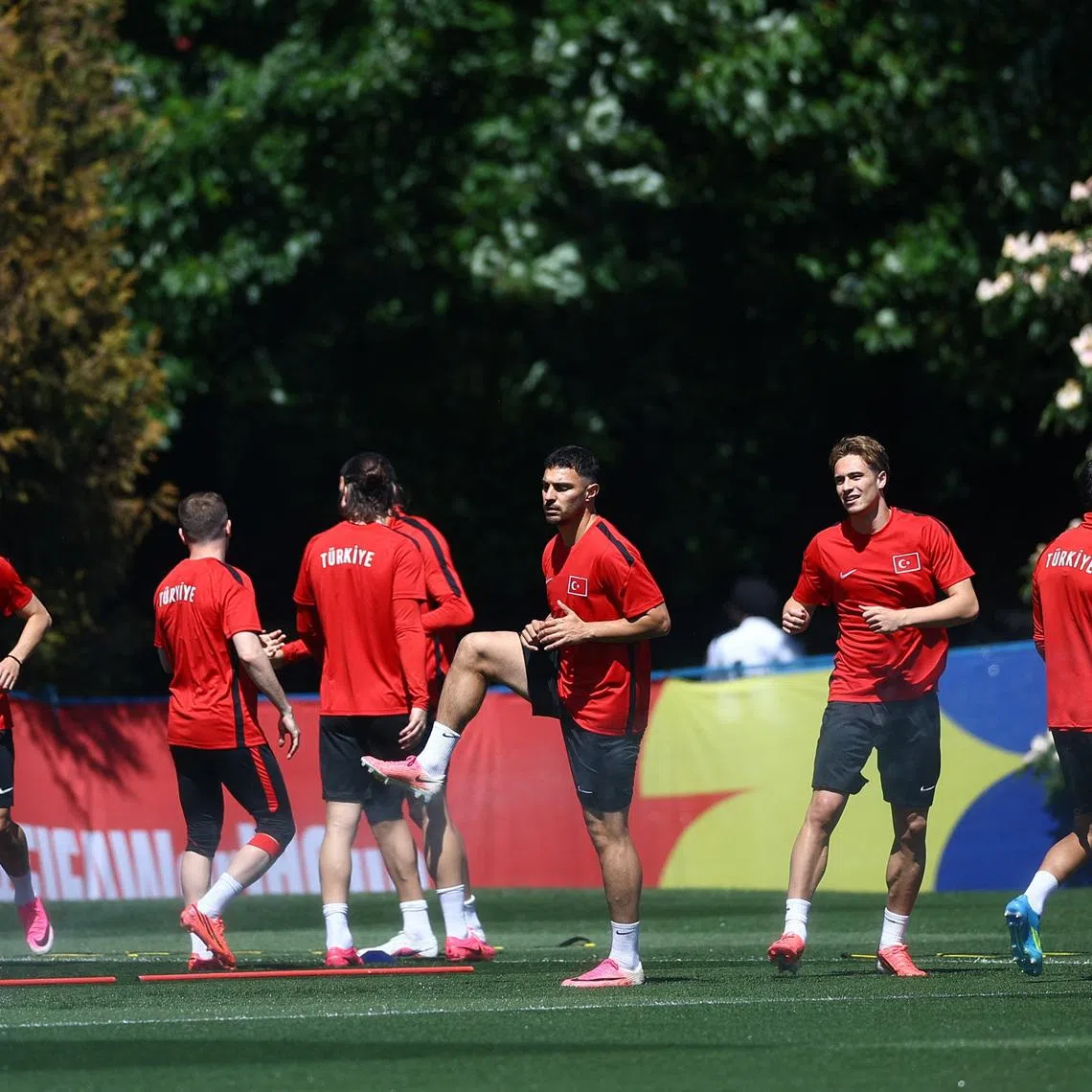 The local authorities had planned to broadcast Turkey's match against Paraguay on June 20 on large outdoor screens in some cities.
