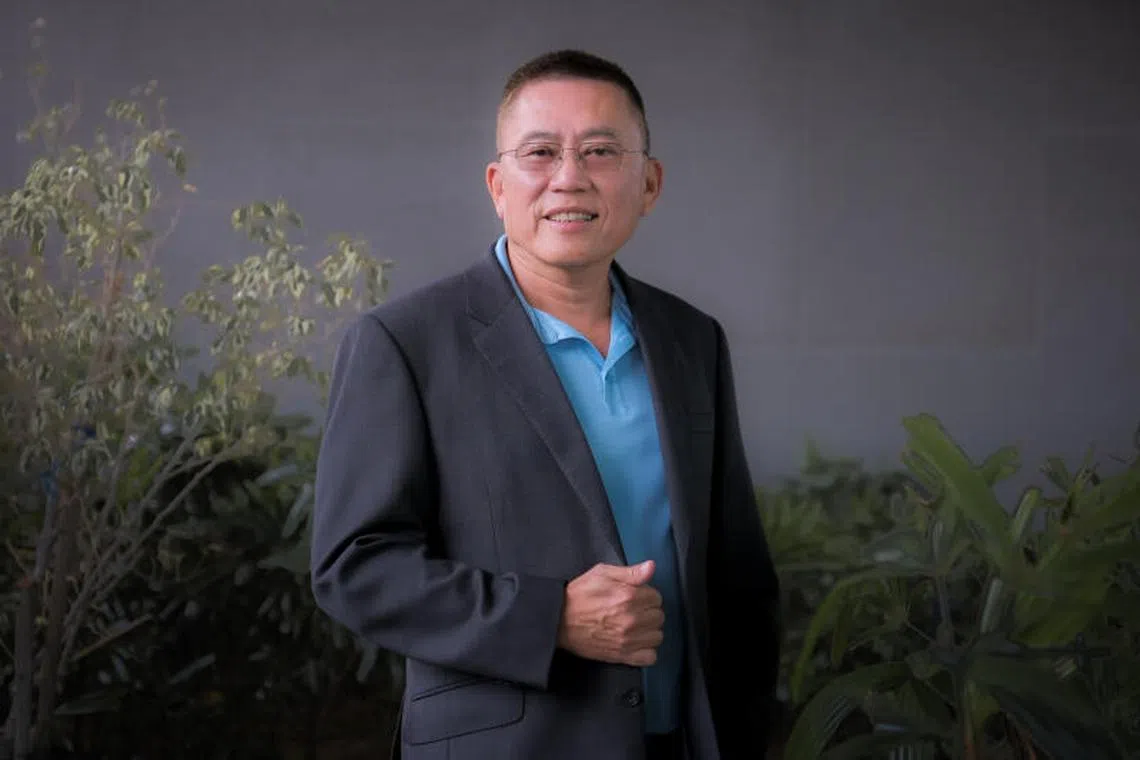 Mr Yong Jiunn Run is a passive investor with a preference for bank shares and blue chips for recurring yields, and hard assets like properties. 