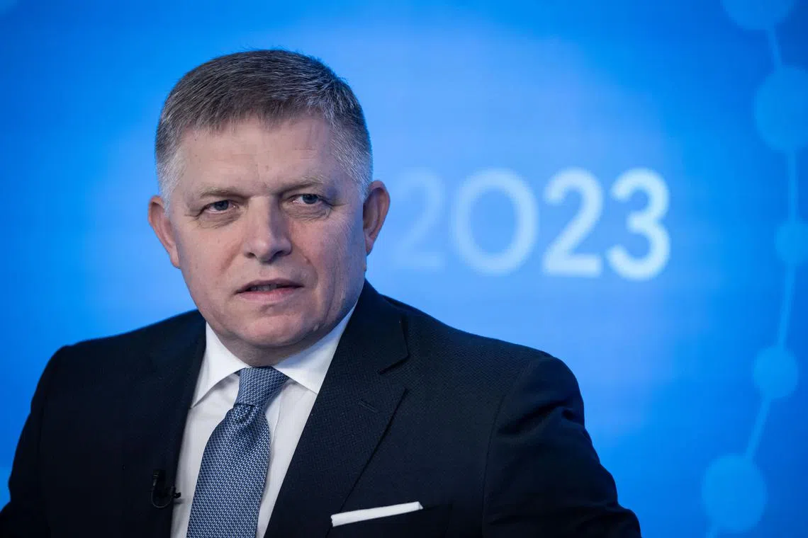 Mr Robert Fico’s party is more nationalist and socially conservative, criticising social liberalism, which it says is imposed form Brussels.