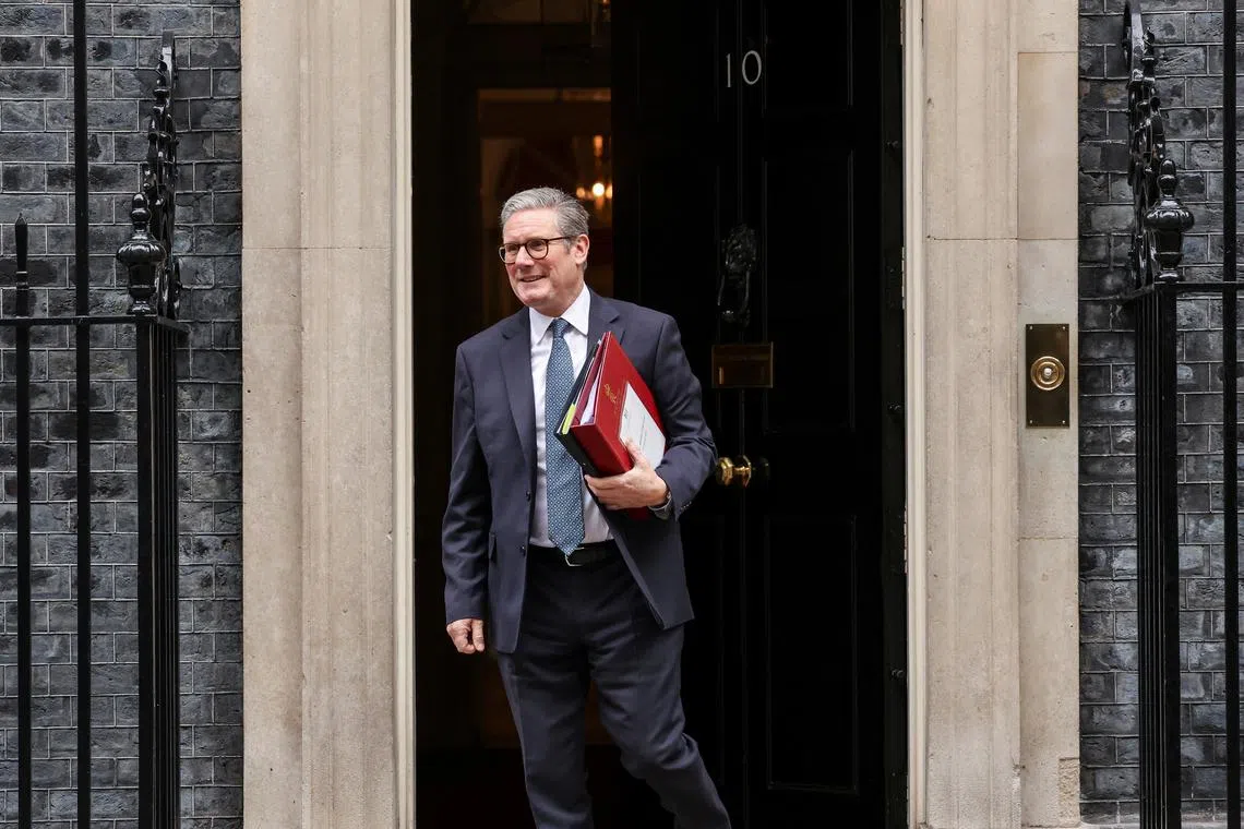 Britain's Prime Minister Keir Starmer leaves 10 Downing Street, on the day of the budget announcement, in London, Britain October 30, 2024. REUTERS/Mina Kim