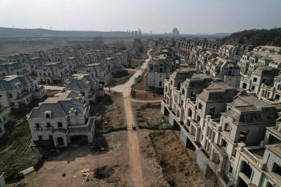 China's property sector has been on a downward trend that accelerated during the Covid-19 pandemic.