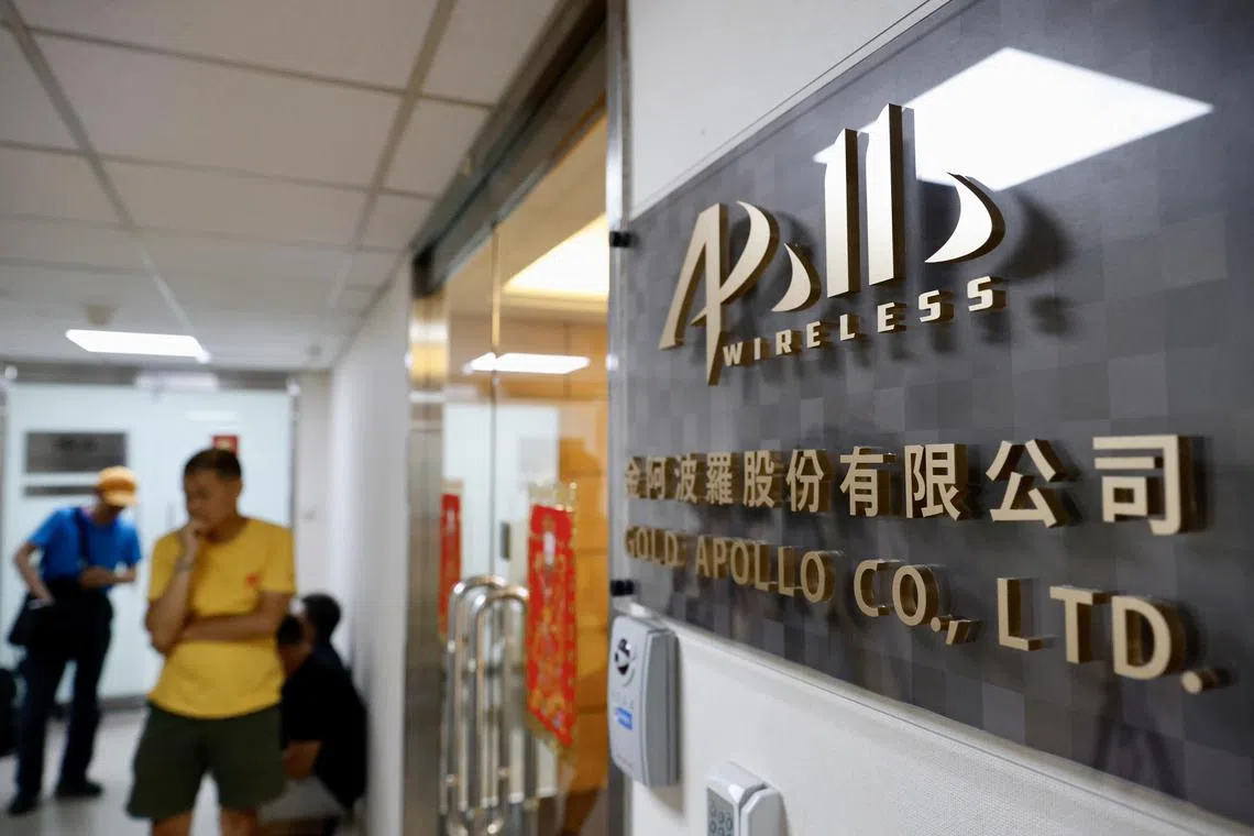 Taiwanese investigators initially searched four locations and questioned two people including Gold Apollo’s head, who has denied producing the devices.