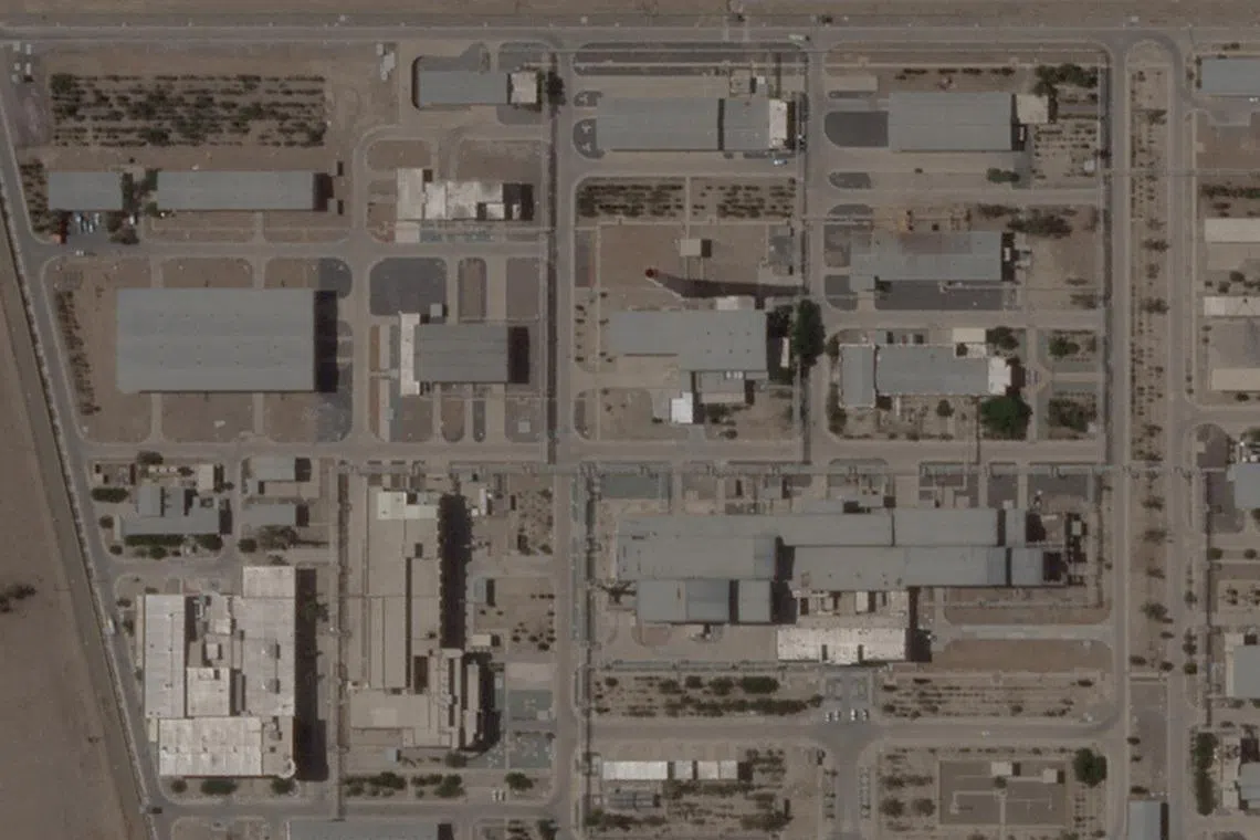 Satellite image shows buildings at Isfahan Nuclear Technology Center, before Israel launched an attack on Iran targeting nuclear facilities, in Isfahan, Iran May 17, 2025. Planet Labs PBC via REUTERS