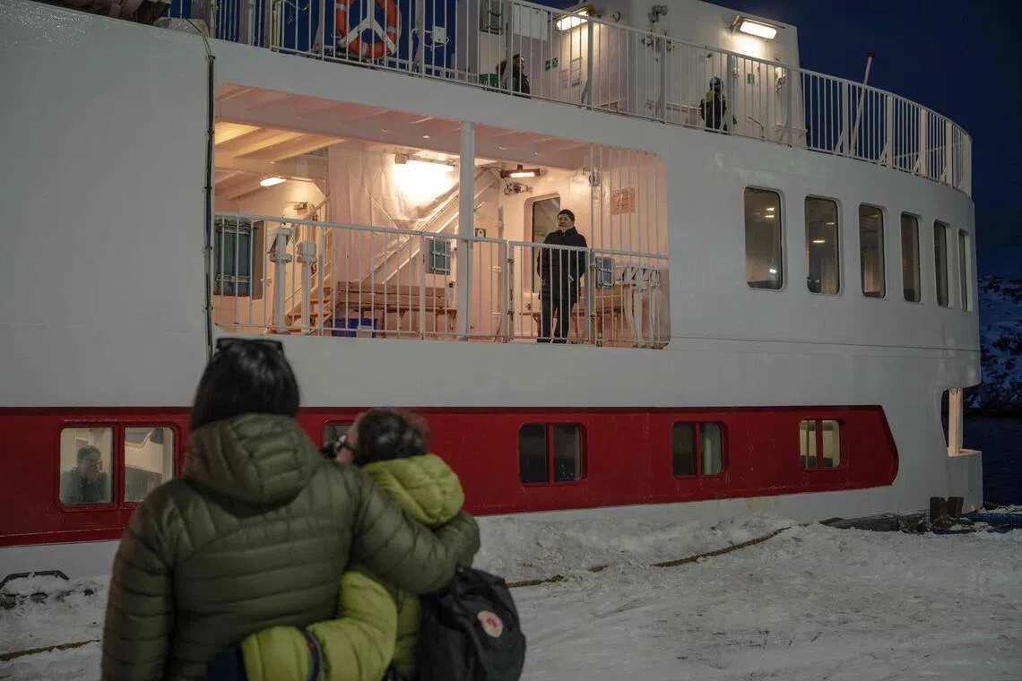 All aboard the Sarfaq Ittuk, Greenland’s last ferry