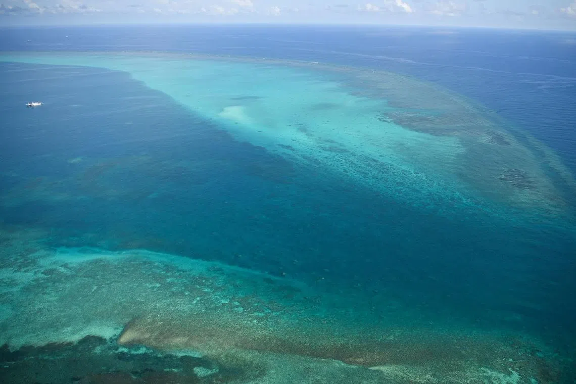 The Philippines and China both lay claim to the Scarborough Shoal.