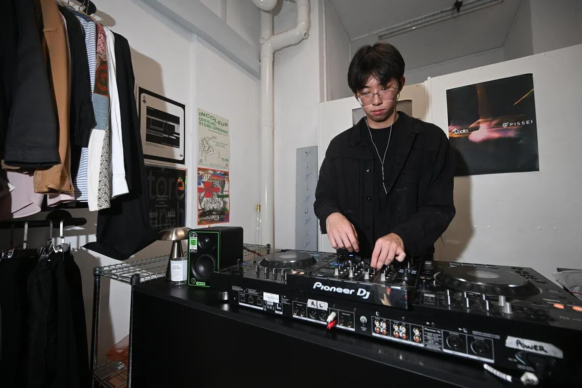 Incoleur owner Kalen Piamthipmanus likes to DJ.