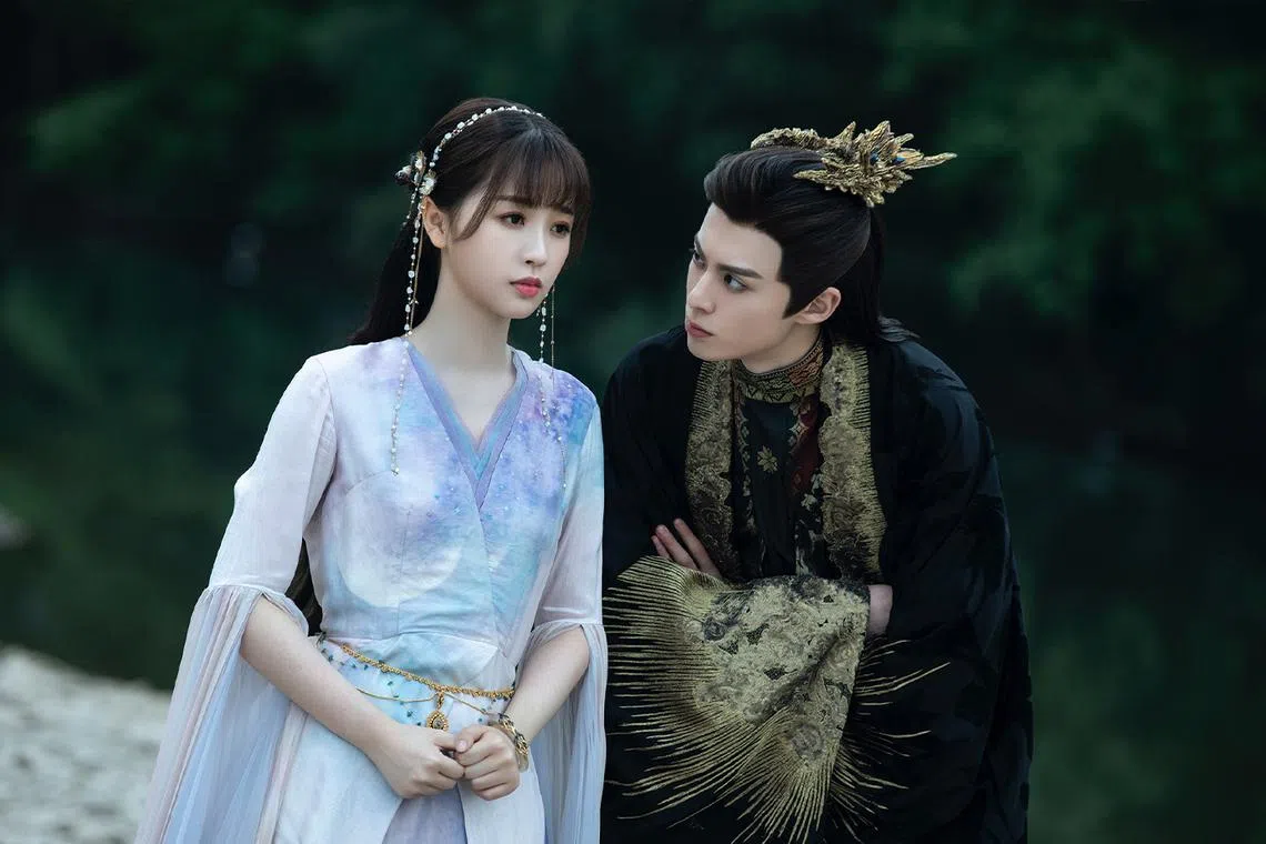 Esther Yu and Dylan Wang star in Chinese historical fantasy drama Love Between Fairy And Devil.