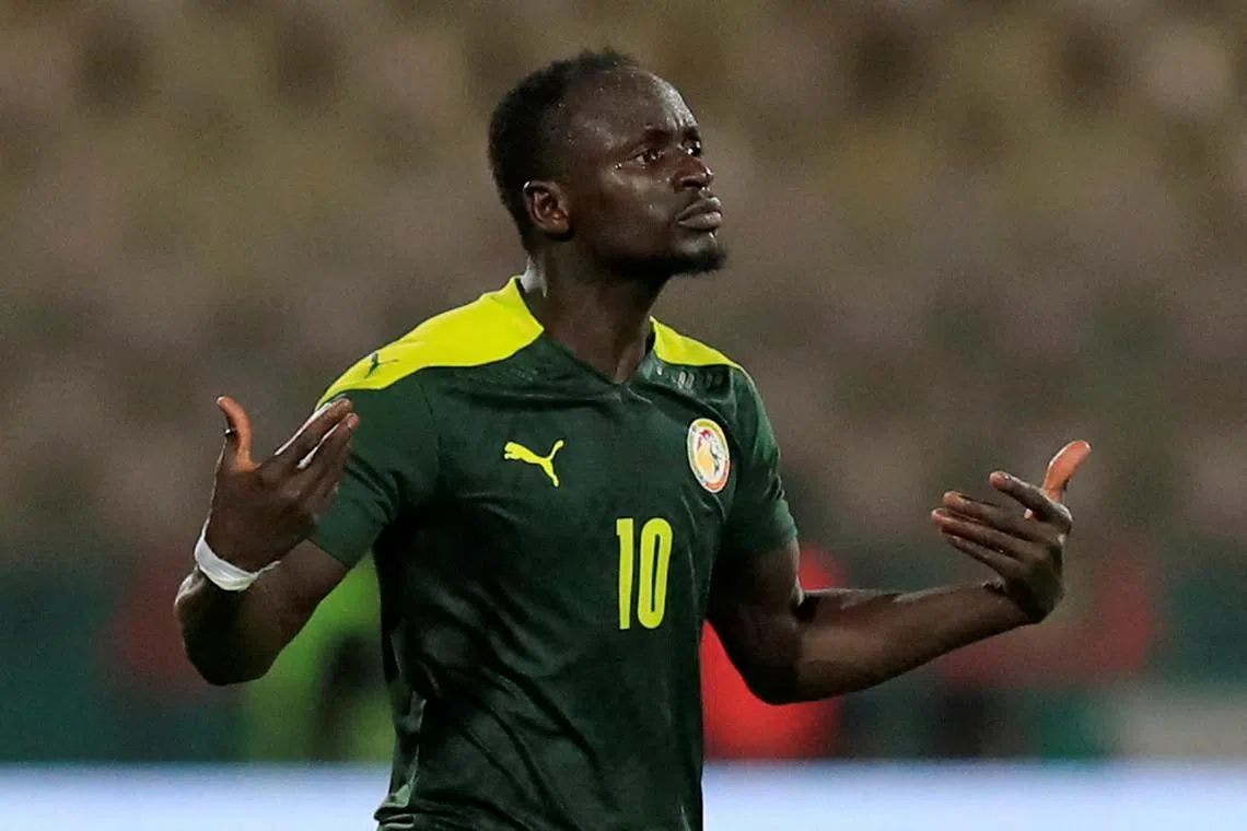 Senegal forward Sadio Mane facing a race against time to recover from a leg injury he suffered during his side Bayern Munich's 6-1 rout of Werder Bremen on Tuesday.