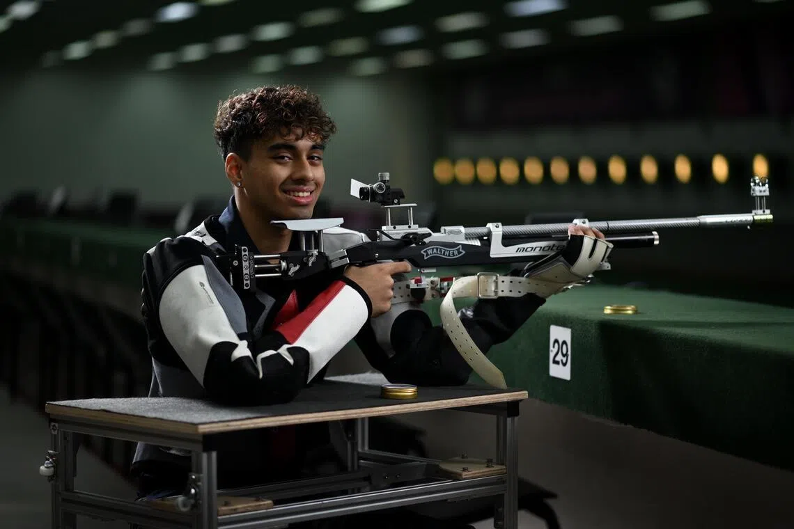 2025 Asean Para Games: Age just a number for S’pore teen shooter Surya Mohan Jha