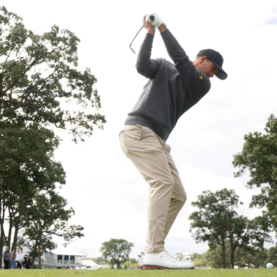 Australian Adam Scott has played in every edition of the Presidents Cup since 2003.
