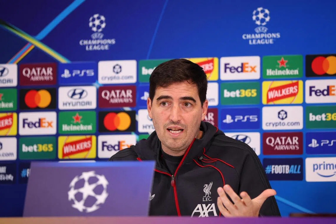 Liverpool manager Andoni Iraola says Dominik Szoboszlai’s hamstring issue is a recurring one but Jeremie Frimpong’s muscle injury is new.